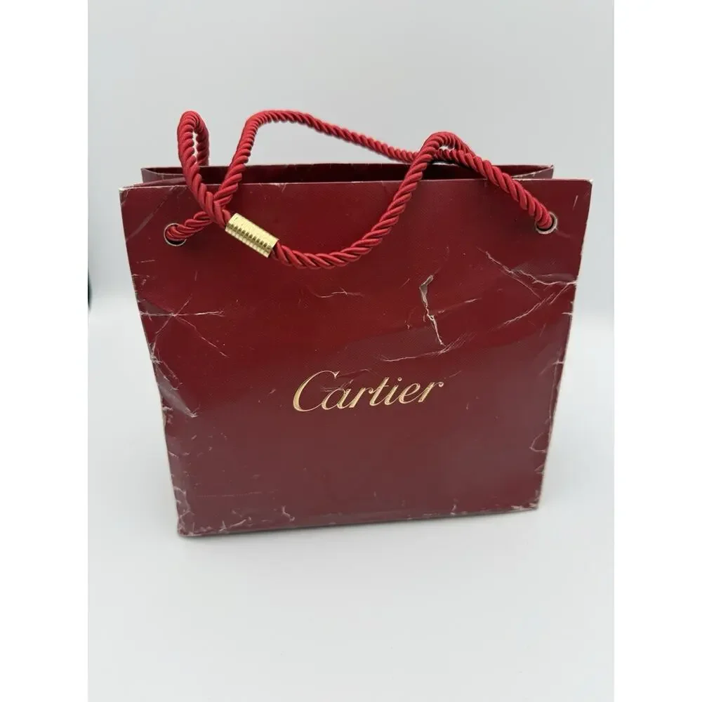 Authentic Cartier Jewelry Ring Box Set With Certificate Booklet & Papers 2016